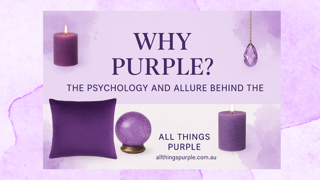💜 Why Purple? The Psychology and Allure Behind the Hue