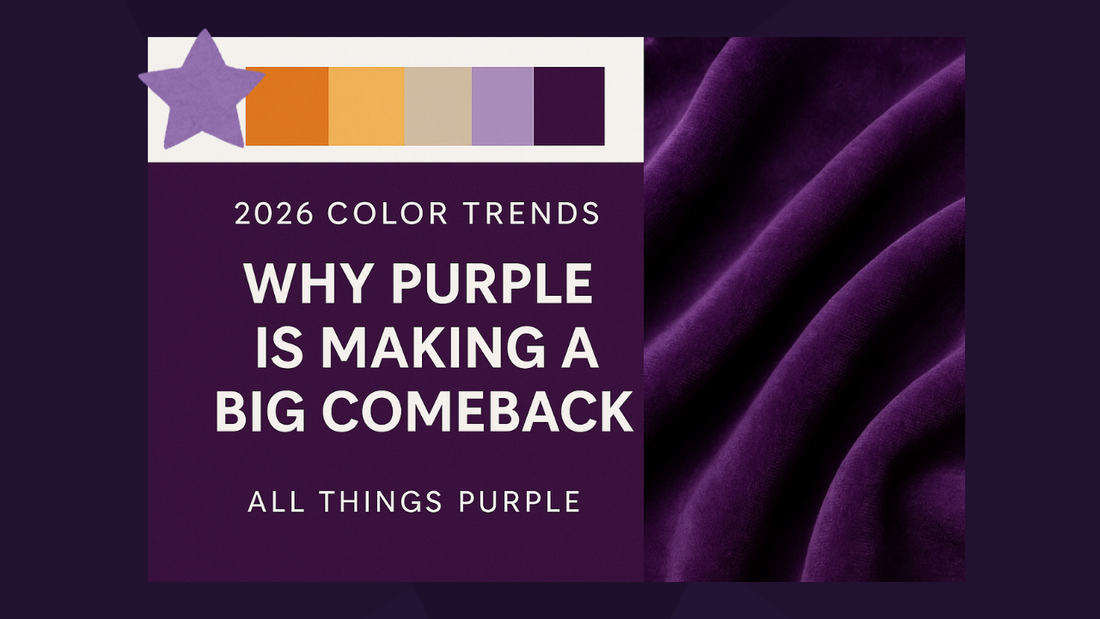 2026 Colour Trends: Why Purple Is Making a Big Comeback