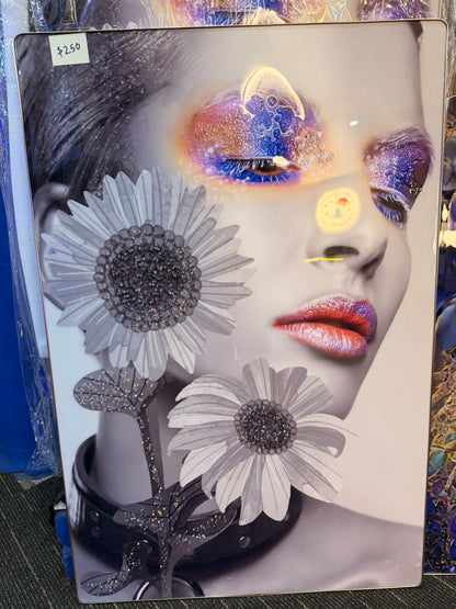 Bold Beauty in Bloom Wall Art-  60x90cm