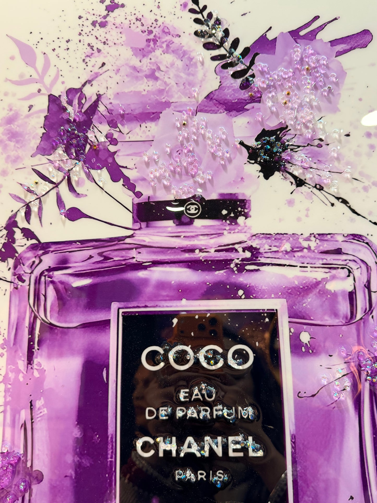 Chanel Perfume Wall Art - Available in 2 sizes