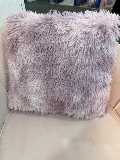 Fluffy Vibes Cushion - Blush Purple