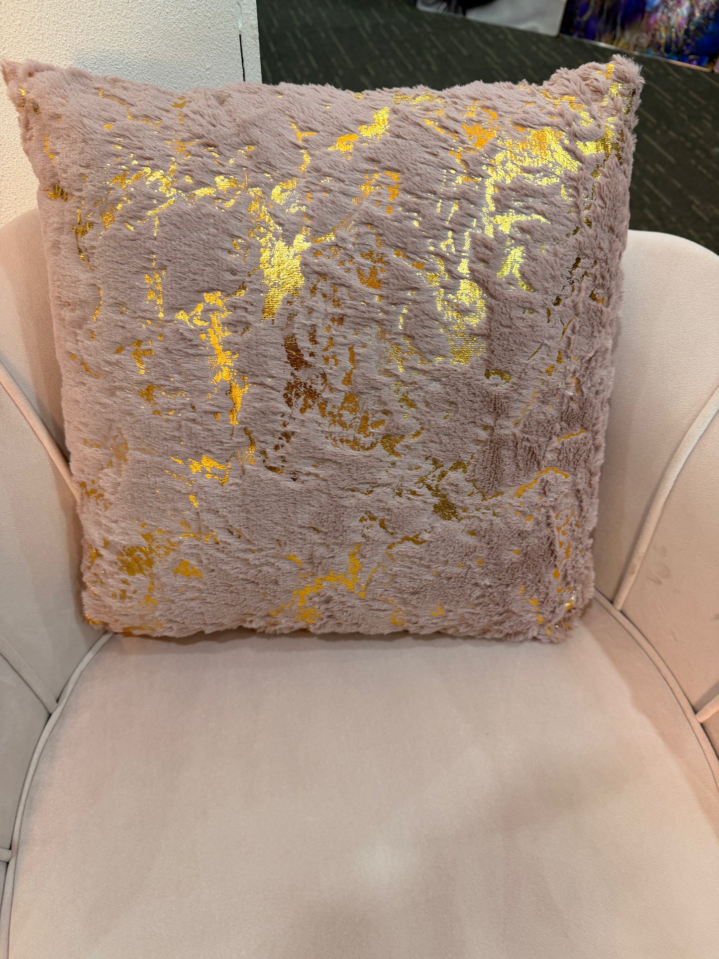 Lightning Velvet Cushion