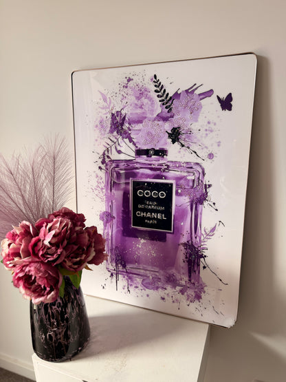 Chanel Perfume Wall Art - Available in 2 sizes