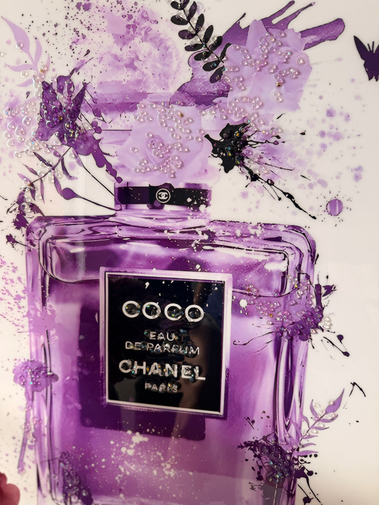 Chanel Perfume Wall Art - Available in 2 sizes