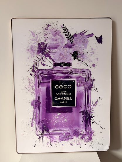 Chanel Perfume Wall Art - Available in 2 sizes