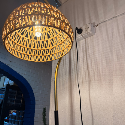 Woven Glow Floor Lamp